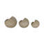 3 pièces sphères en résine de quartz brun 4/5/6 po Flowood
