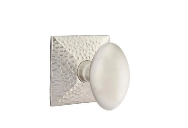 Privacy Satin Nickel Round
