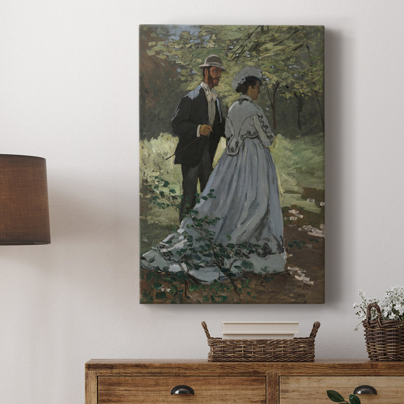 Paysage rétro LXVII - galerie Cavas, H 27 po x l 18 po