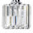 Square Crystal Vanity Light With Chrome Finish, E26 Socket, Dimmable, Hardwired-900571270