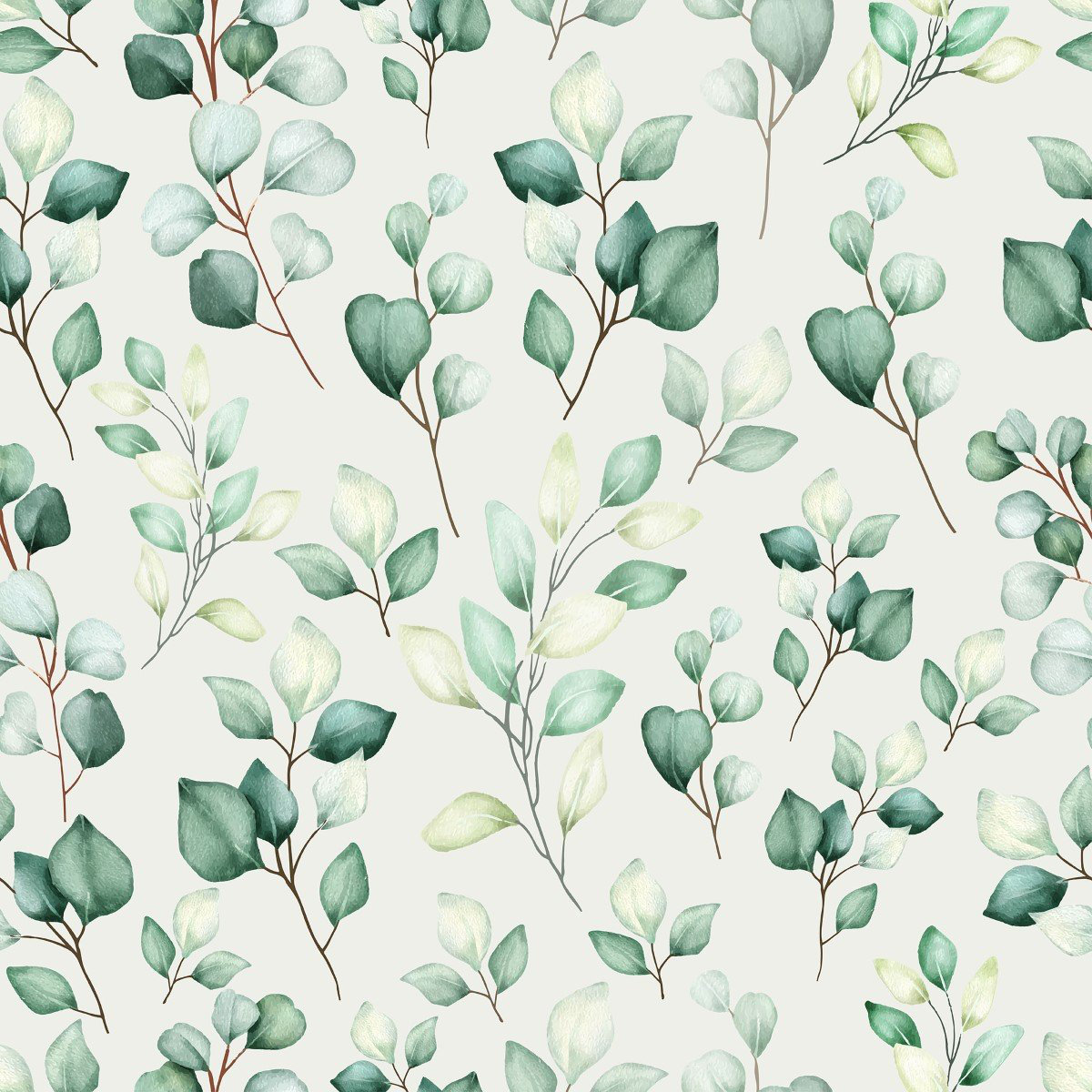 Red Barrel Studio Green Leaves Peel & Stick Wallpaper N012041 - Wayfair ...