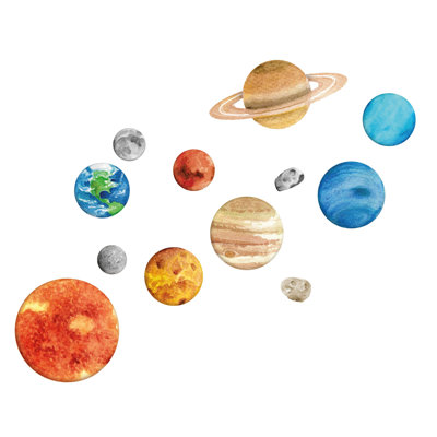 Astrology & Stars Non-Wall Damaging Wall Decal