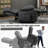 Motor Infinite Position Up To 350 LBS Electric Medium Size Leatheraire Grey Power Lift Recliner Chair With 8-Point Vibration Massage And Lumbar Heating-428194803