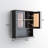  26 in. W x 30 in. H Bathroom Storage Wall Cabinet Fully Assembled with Sensor Light-1909904046