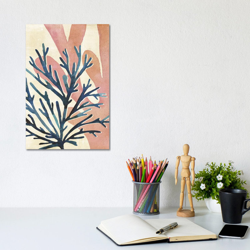 Chromatic Sea Tangle I by Annie Warren - Wrapped Canvas Print, 20.32 cm H x 30.48 cm W