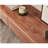 Walnut TV cabinet end table set