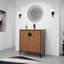 Meuble-lavabo simple 30 po avec comptoir en céramique Namitha