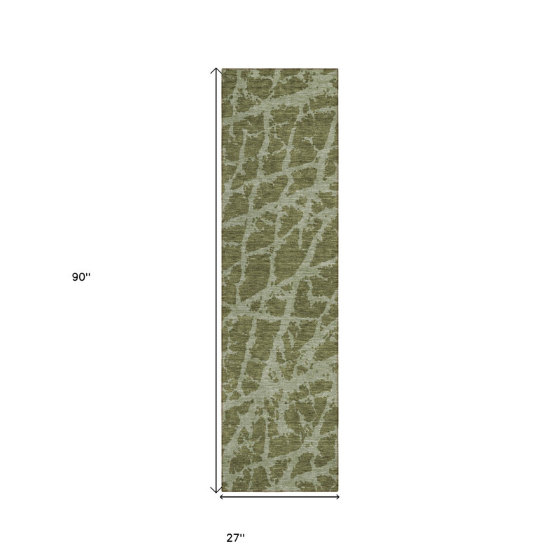Tapis de couloir d'extérieur 8 po
