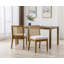 Chaise de salle à manger avec dossier en rotin Arnkell-1030879641-1030879639