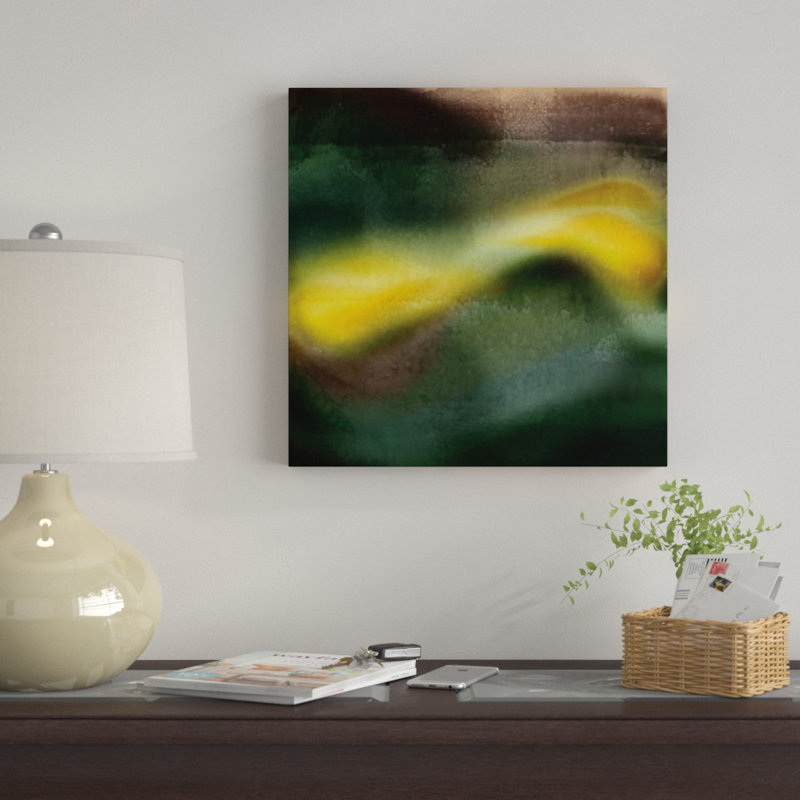 « woosh ii », impression sur toile, H 18 po x l 18 po x P 1,5 po, Pas de tapis, Toile tendue