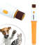 Dog Nail Grinder 6,9 po sans fil avec 4 têtes pour petits chiens de taille moyenne, orange