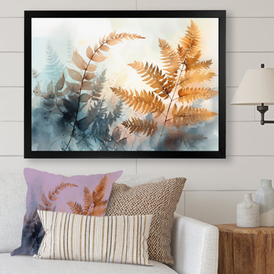 Romaro Brown Fern Reverie III sur toile
