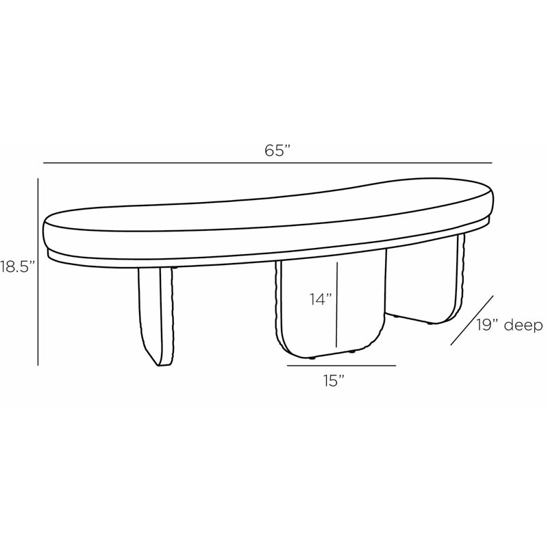Yogi Upholstered Bench