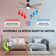 52 Inch 5 Blades DC Motor Smart Ceiling Fan with Remote and Light Kit.