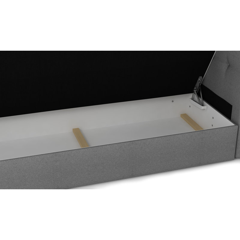 Dasiah Storage Bed with Mattress, Super King (6')