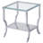 Chrome 3-piece Coffee Table Set