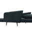 Causeuse convertible en tissu Leandro de 61 W avec coussins, polyvalente et confortable pour tout espace de vie-1929946009