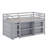Twin Size Loft Bed With Drawer, Shelf Cabinet And Pulling -Out Desk-110317178