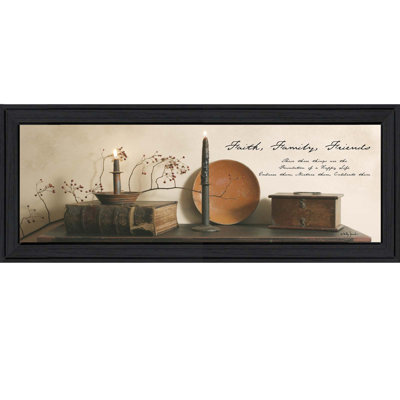 Faith Family And Friends Print Wall Art