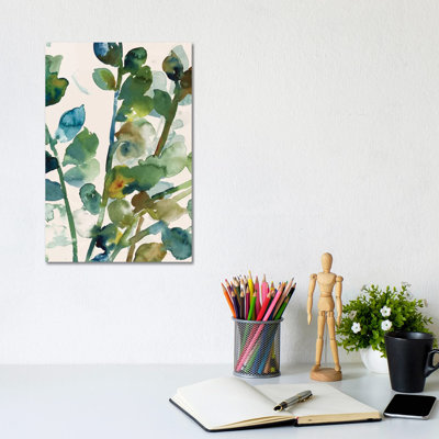 Fall Leaves I by Asia Jensen - Wrapped Canvas Painting
