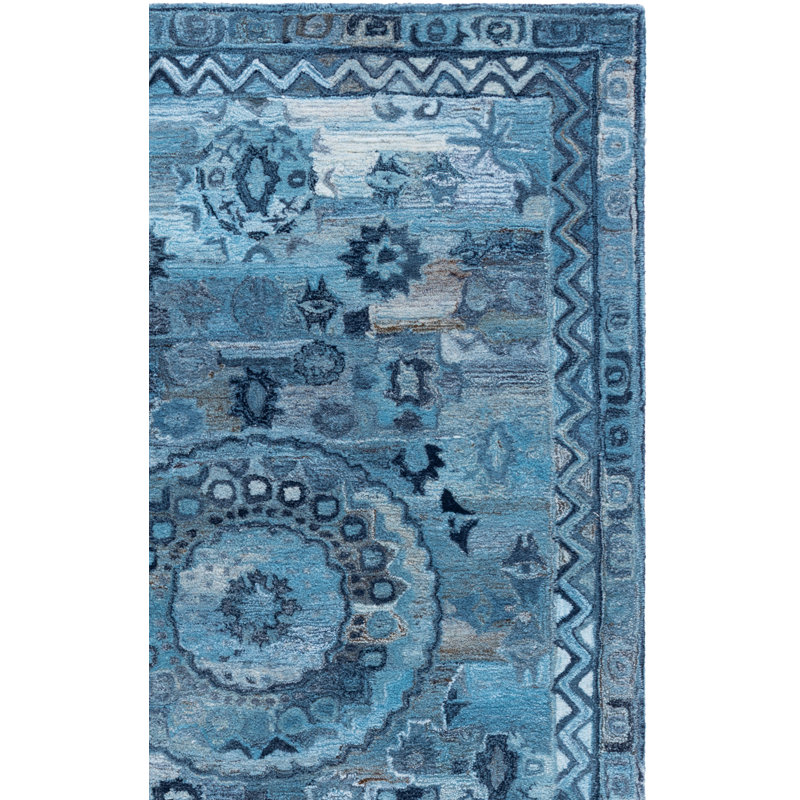 Tapis oriental performance touffeté à la main Anatolia 411, Tapis de couloir 2 pi 3 po x 8 pi