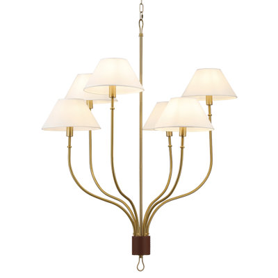 Grand lustre 6 lumières Griffin