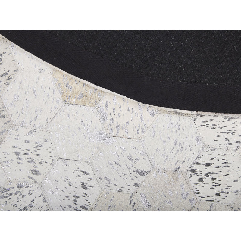 Amato Patchwork Hand Woven Area Rug, Round 140cm