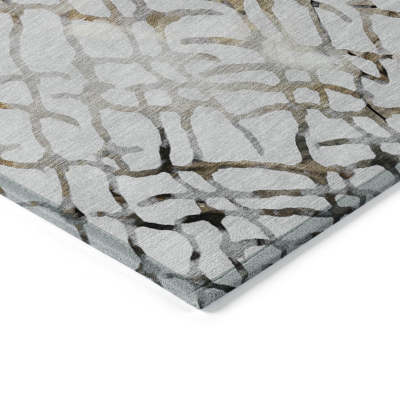 Khiri Abstract Rug, Round 8'