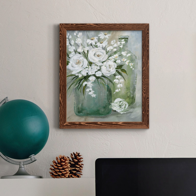 Après-midi rose - Toile encadrée de qualité supérieure - prête à être accrochée, H 37,5 po x l 27,5 po x P 1,5 po, Érable