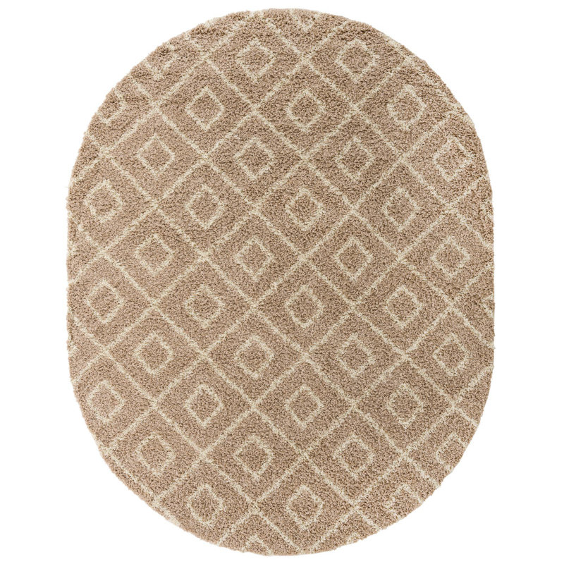 Arup Geometric Indoor Rug, Oval 7'10" x 10'