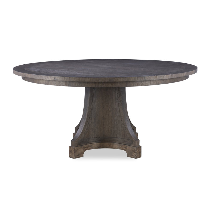 Monterey Round Solid Wood Dining Table, Hawthorne Dark