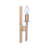 Retta Steel Candle Wall Light-644587582