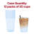 Clear Blue Disposable Plastic Party Cups (12 oz. ) - 240 Cups