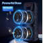 Haut-parleur Bluetooth 15 000 W avec double caisson de basses et caisson de basses de 15 po pour système de sonorisation de fête et 2 micros karaoké à télécommande