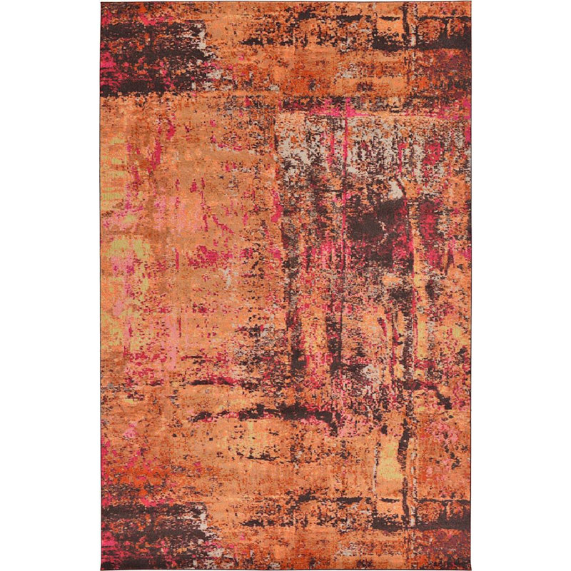 Abstract Indoor Rug, Rectangle 10'6" x 16'5"
