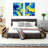 Queen Size Upholstered Bed-873583490