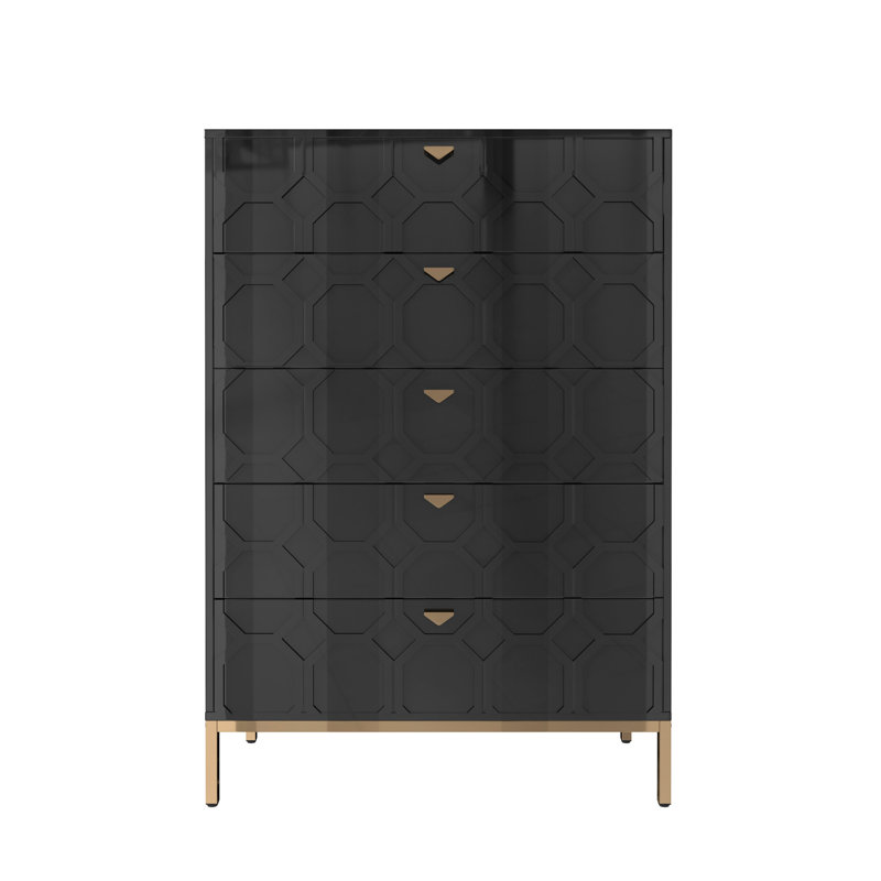Bailes Accent Chest, Black