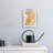 Yellow Marble I -Framed Print