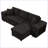 Kirkbride 105'' Linen Square Arm Sleeper-1086106449