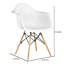 Chaise de salle à manger en plastique Hermina avec pieds en bois de hêtre-1802744511-1841544046