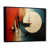 Black Floater Framed