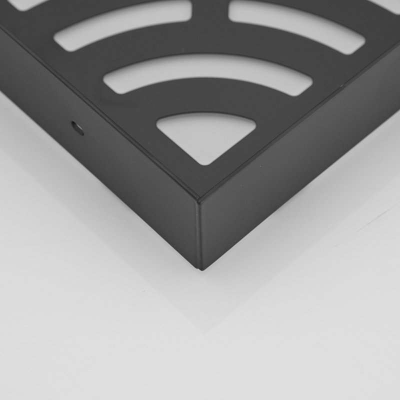 1 Wall Stainless Steel Shower Caddy, Matte Black