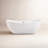 Labrusca 67'' x 28.3'' Soaking Fiberglass Bathtub-43605383