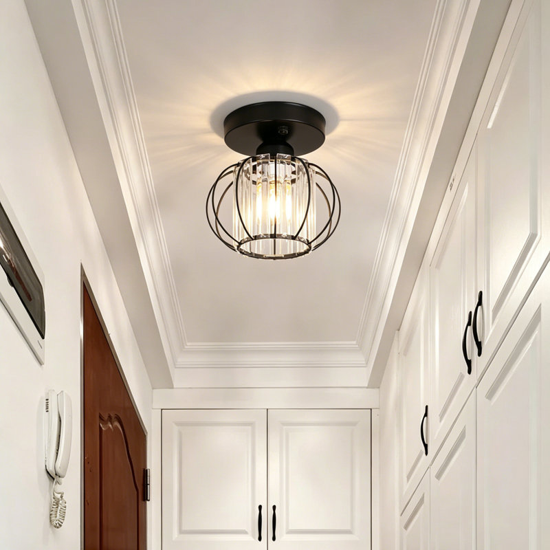 Aalaya Flush Mount, Matte Black
