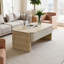 Table basse à plateau relevable moderne avec rangement caché, bureau en bois extensible pour le salon