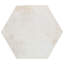 Kalay 9" Hexagon Polished Porcelain Tile-189182014