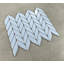 Carreau de mosaïque en porcelaine pétale / feuille mat - utilisation sur les murs et les planchers-111862304