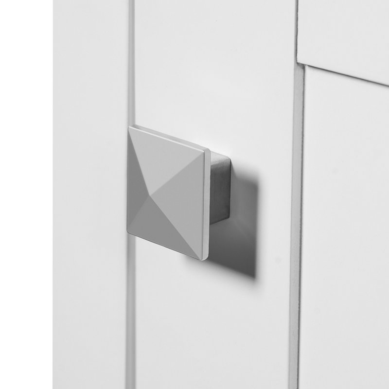 Meuble-lavabo compact avec beaucoup de tiroirs à fermeture en douceur et fabrication en bois durable pour les maisons modernes