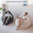 80" Grey Giant 3 In 1 Convertible Bean Bag Chair With Pillow-244243013
