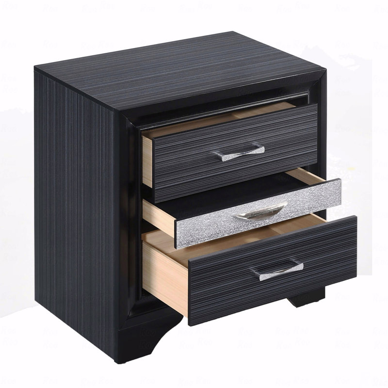 Table de chevet 3 tiroirs